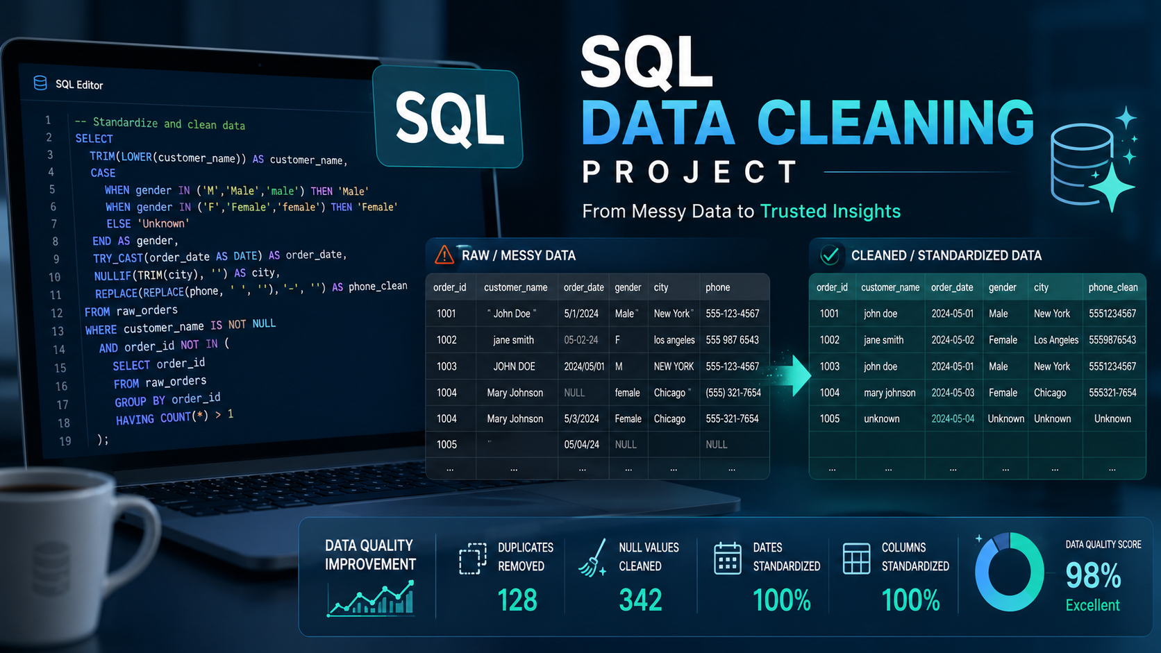 George Oduk | Data Analytics Portfolio